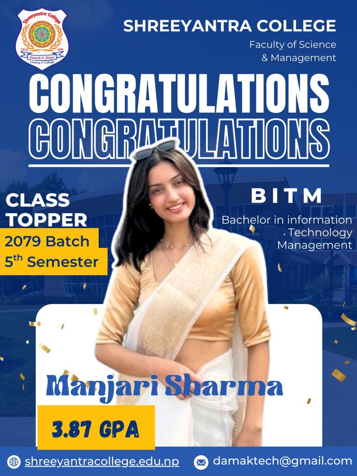  Congratulations to our Bright Star! 